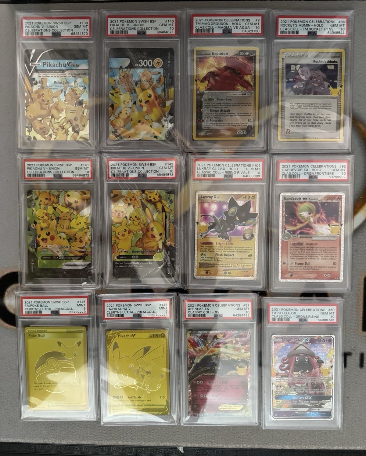 Charizard Pokemon Celebrations Gold Metal 25 TH ANNIVERSARY COMPLETED PSA 10 – Foto 3