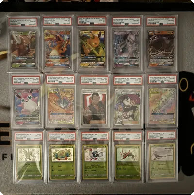 Pokemon Master Set Hidden Fates COMPLETO Eng Charizard  111 Cards PSA 10